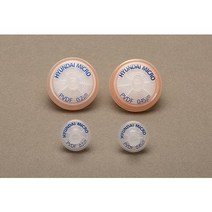 현대마이크로 시린지 필터 Syringe Filter MCE 25mm 0.2um 50ea 멸균