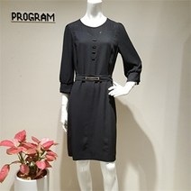 셀러허브 1 프로그램 NC05 배색라운드 롱원피스.. P193O026