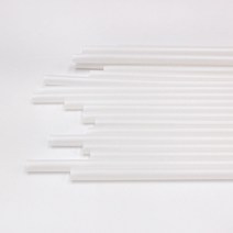 7x25 PLA 생분해성빨대 백색(개별) 100개 옥수수빨대, 없음, 7x25 생분해성빨대(개별) 100개