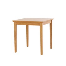 클래식 베이직 애쉬 고무나무 원목 2인용 식탁(75cm 4색) 34평 프랑스 비싼, 월넛워시