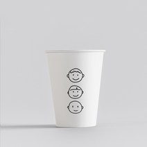 일회용 종이컵 10온스 삼형제종이컵 1000개