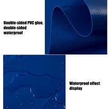 타프쉘이너텐트 타프 스크린 이너 텐트 2x1.5m 두께 0.5mm 코팅 배너 타포린 방수 천 오일클로스 옥스포드 자동차 커버 블루/그레이/화이트, [02] Gray 2x1.5m