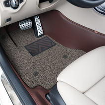 몬스터매트 6D가죽매트 카매트 현대 그랜저 아이오닉 제네시스 소나타, 브라운, 현대  디 올뉴 그랜저 GN7