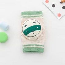 [블랙체리] 유아 아기 무릎보호대 1세트, 그린