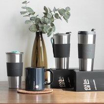 국산 스텐 진공 보온 보냉 진공 빨대 텀블러 머그컵 4, 01AM09