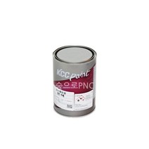 KCC 센스멜 은분 1L 에나멜 페인트 은색, 1개