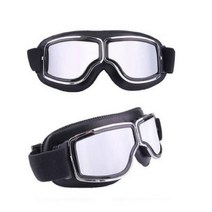 오토사이클 바이크 클래식 래더 고글 빈티지, 다색