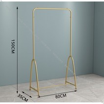 옷가게행거 골드행거 철제코너행거, D.HZ홀로그램80X150골드