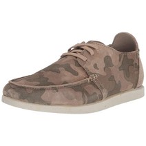 Clarks 셰이컬라이트 로우 옥스포드화 다크 샌드 7 M, 8.5, Sand Camo