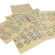 3M 9495LE PET 초강력 투명 폼 양면테이프 원형 8409ea, 예쁜동그라미 20mm 25개입