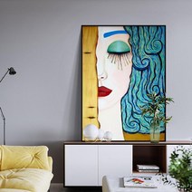 SM직구 5D 팝아트 여성 큐빅 보석십자수 DIY그림액자만들기, 1개, 50x70cm
