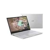 아수스 ASUS 크롬북 C425 클램쉘 노트북 14인치 FHD 4방향 NanoEdge 터치 스크린 인텔 코어 m3-8100Y 프로세서 4GB RAM 128GB eMMC 스토리지 백