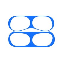 블루투스 이어폰 귀청결 클리너 호환 에어팟용 메탈 방진 스티커 1 2 3 프로 보호 애플용 에어팟 케이스 커버 스크래치 방지 더트 클린, [01] For Airpods Pro, [04] 파란