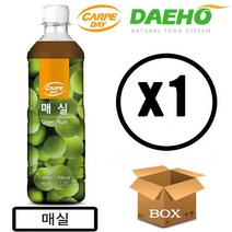 까르페데이 과일음료 베이스/대호 액상 1000ml, 1L, 1개