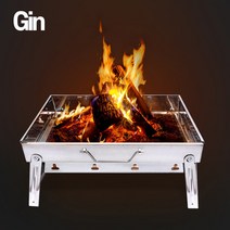 캠핑 밥그릴 접이식 야외용그릴 숯불 불멍화로 꼬치 대형바비큐그릴 바베큐 화로대 화롯대