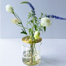 프리츠한센 이케바나 화병 꽃병 Fritz Hansen Ikebana 스몰 골드/실버, 오목한 꽃병