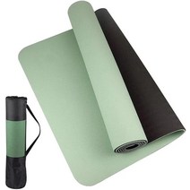 공장 직접 공급 일류 요가 매트 Tpe 두 컬러 6Mm 요가 스포츠 한 사이즈 모든 매트, 04 CoralBlue