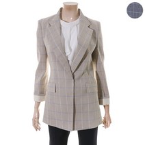 KL GD01 린넨체크슬림핏재킷 KWJKKD0300