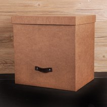 엘피판 LP 수납함 모델하우스 수납함 북유럽 책장 정리함 흑교 음반 수납함 오래된 음반 수, 34.5x26x34.5cm 옵션1