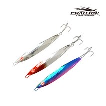 챌리온 지그 더 바이킹 슬로우메탈 루어 60g CLJ-11, 02크롬레드-802900