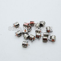 새로운 20pcs 일본 Nidec 4 와이어 2 상 마이크로 스테퍼 모터 D6xH5.5mm 카메라 용 미니 스테핑 모터, 한개옵션0