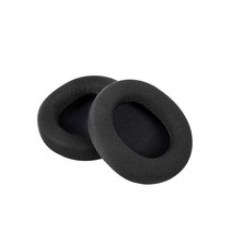Arctis 3 5 7 Pro 무손실 무선 게임용 헤드폰 용 1 쌍 쿠션 귀마개, 검은 색
