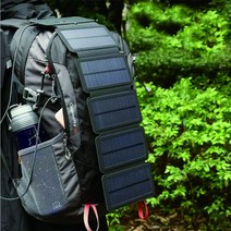 솔라패널 태양광 휴대폰 충전기 긴급충전 보조배터리, 솔라패널(BL03912)- 5solar panels