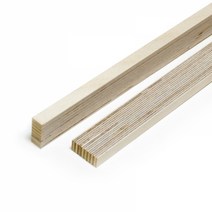 아이베란다 자작나무 합판쫄대 10x24x800mm 나무쫄대 각목 몰딩