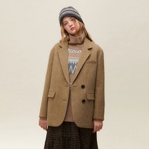 써스데이아일랜드(정상) 반더블 오버핏 자켓 (T228MJK232W) 181728