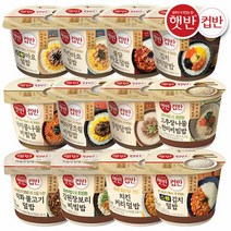 CJ 햇반컵반 6개 골라담기 / 프리미엄 컵밥 덮밥 국밥 비빔밥, B 상품선택:08_햇반컵반 버터장조림비빔밥 6개
