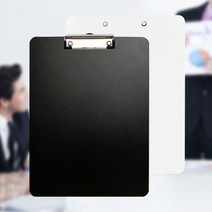 카페 메뉴판 우드 클립보드 서류철 파일철 결재철 A4, 화이트