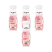 웰레다 민감한 피부 바디로션 200ml Weleda Sensitiv Pflege Korperlotion, 4팩