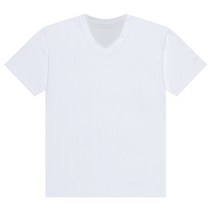 남녀공용 30수 무지 브이넥 반팔 티셔츠 S-2XL
