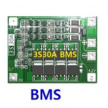 3S30A bms 배터리충 방전보호 리튬배터리 밸런스회로