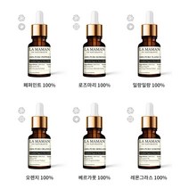 [라마망] 천연 아로마 에센셜 꿀잠오일 100% 10ml 아로마테라피, 제라늄