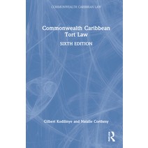 (영문도서) Commonwealth Caribbean Tort Law Hardcover, Routledge, English, 9781138479661