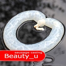 소시지 용 8 미터 바베큐 케이스 와이드: 40mm 살라미 핫도그 도구 육류 가금류 도구 소시지 포장 도구 Inedible Casings, 보여진 바와 같이, 하나, A