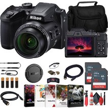 니콘 쿨픽스 B500 디지털 카메라 세트 블랙