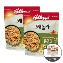 켈로그 통귀리 오트 그래놀라 500g x 2개 + 미니시리얼 100g
