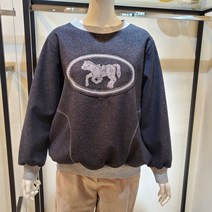 막스카라 앞면 승마 스티치 블라우스(M14QWB361)