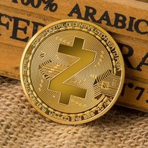 지캐시코인 데코 장식주화 가상암호화폐 ZCash coin, Silver