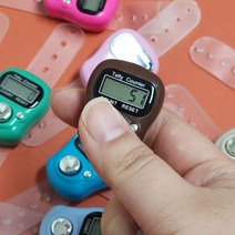 손가락 계수기 휴대용 숫자카운터기 디지털, 단품