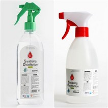 뿌리는소독제 몸에뿌리는소독제 살균소독제 소독 스프레이, 소독스프레이500mll+리필500ml