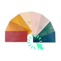 핑크각대봉투 흰색각대봉투