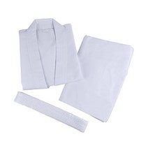 일본 KUUQA 가라테복 3종 세트 상하+세트 연습용 초보자용 도복 어른