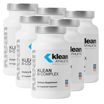 클린애슬리트 클린B-콤플렉스 비타민B 60정 Klean ATHLETE Klean B-Complex, 6개