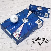 [이니셜스] 캘러웨이 ERC 소프트 12구 화이트 골프공 인쇄 무료