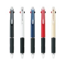 유니 UNI 제트스트림 3색 유성 볼펜 0.5mm (SXE3-400-05), 제트3색 0.5mm (아이보리)
