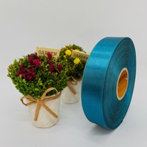 포장 리본 끈 제이제이리본 고밀도주자 20mm 25mm 76컬러 (길이 45M) 공단리본, C74