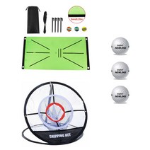 골프거리측정기 버디 미니거리 골프 스윙 매트 타격 방향 마크 트레이스 실내 홈 11.8 "x 23.6", 08 Outdoor 5 MM Set B